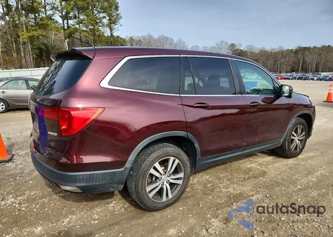 2017 Honda Pilot Exl из США, поврежденный, VIN 5FNYF6H55HB079702